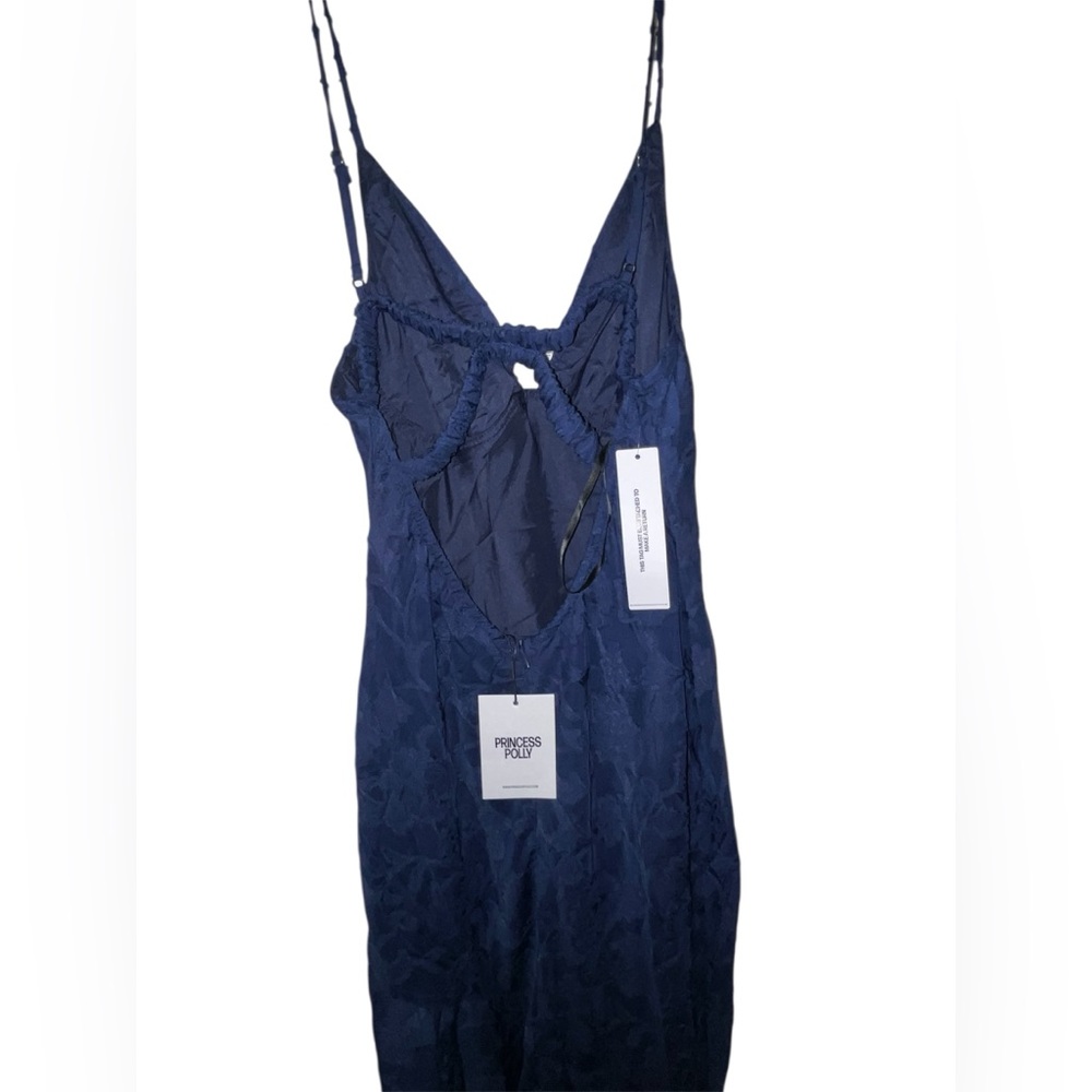 Princess Polly Cyrene Maxi Dress Navy - Picture 7 of 11